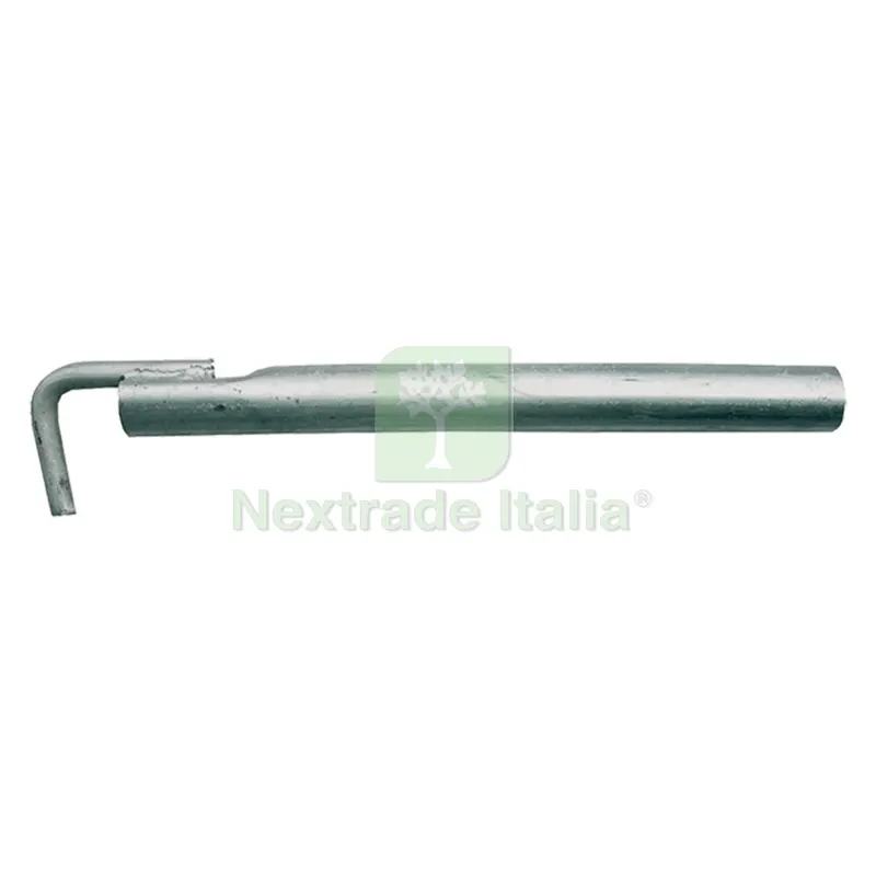 10PZ FISSAPONTEGGIO A TUBO lungh. Tot cm 57 - ø tubo mm 48 — Scale e ponteggi — rif. FERX.102832NLM