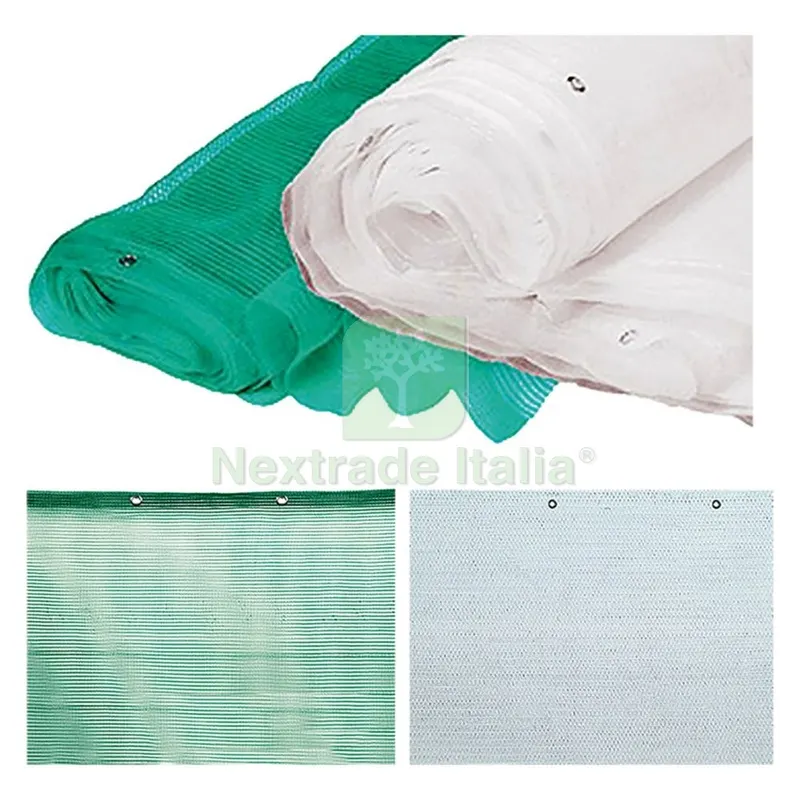 Rete di Protezione per Ponteggi mt 1,8 x 10 - bianca - 60 gr./mq. — Reti da cantiere e protezione — rif. FERX.105028NLM Rete di Protezione per Ponteggi mt 1,8 x 10 - bianca - 60 gr./mq. — Reti da cantiere e protezione — rif. FERX.105028NLM