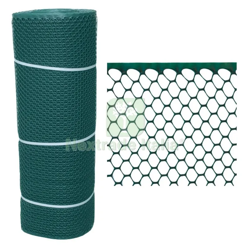 Rete di Protezione per Balconi Colore Verde MT 1 x 50 — Reti da cantiere e protezione — rif. FERX.105086NLM