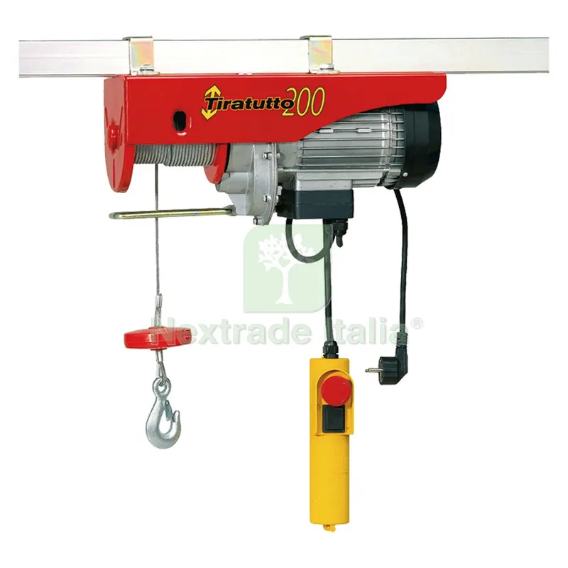 Elettrocarrucola 'tiratutto' 200 — Ferramenta per legno e mobili — rif. FERX.100132NLM Elettrocarrucola 'tiratutto' 200 — Ferramenta per legno e mobili — rif. FERX.100132NLM