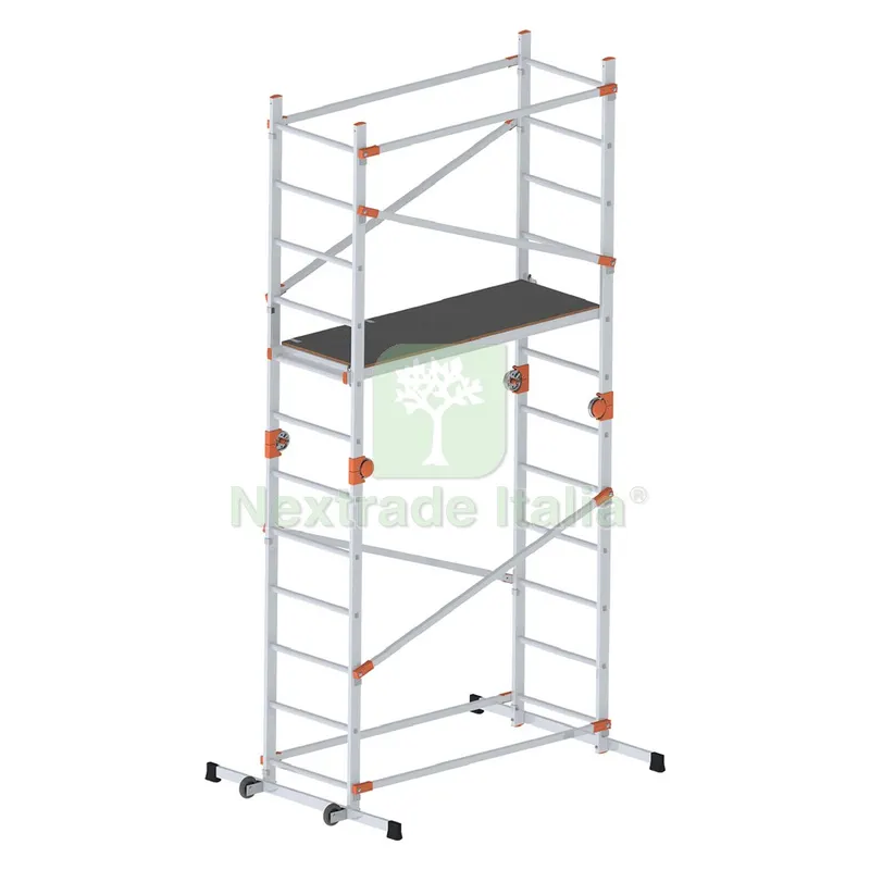 TRABATTELLO MULTIUSO 'FAST & LOCK 200' cm. 120 x 170 x H.308 — Scale e ponteggi — rif. FERX.1038124NLM