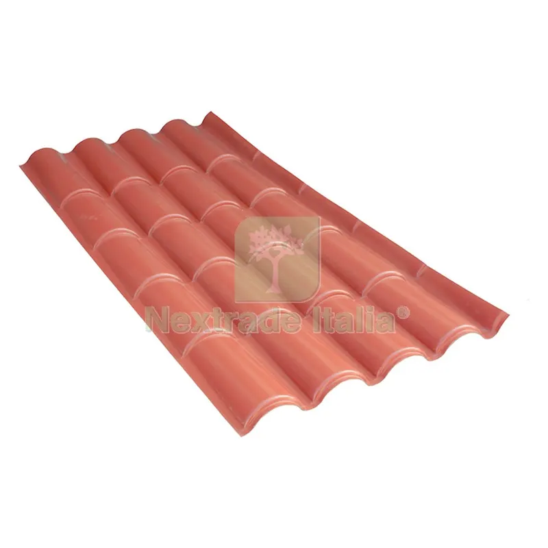 LASTRA COPPO 'POLIMCRYL' cm 85 x 175 rosso mattone — Isolanti e reti — rif. FERX.104540NLM