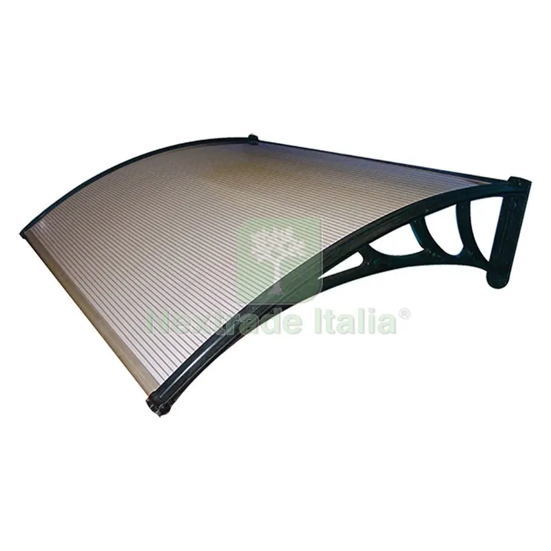 Pensilina da Esterno cm 100 x 120 trasparente — Gazebo e strutture giardino — rif. FERX.1048032NLM