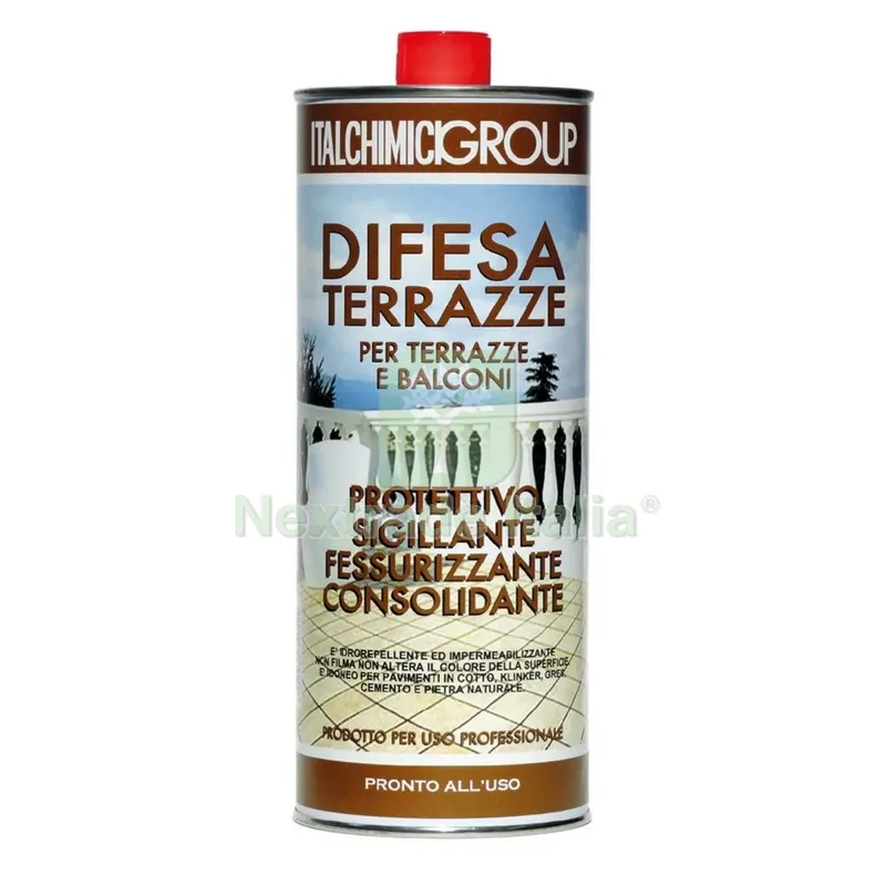 Liquido Impermeabilizzante 'difesa Terrazze' lt.1 — Isolanti e reti — rif. FERX.9037690NLM