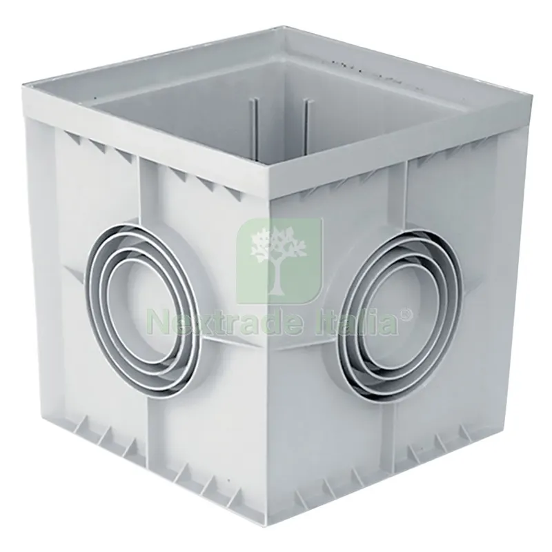 POZZETTO MONOLITICO cm 20 x 20 — Scarichi e sifoni — rif. FERX.1043620NLM