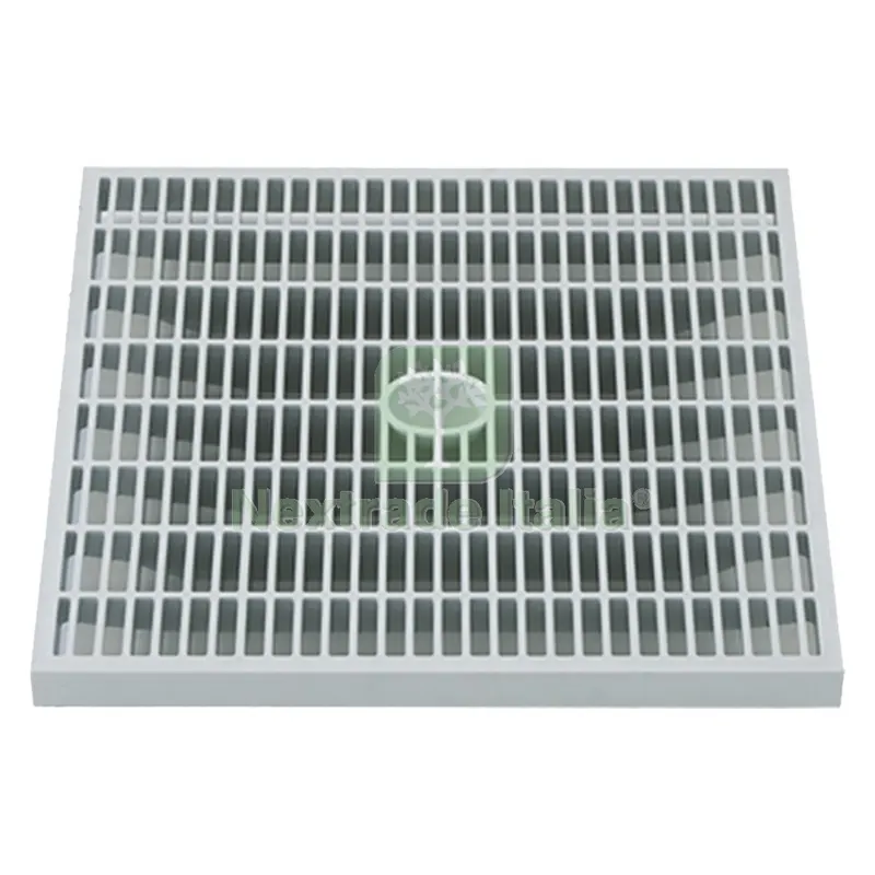 COPERCHIO A GRIGLIA PER POZZETTO MONOLITICO cm 55 x 55 codice 1043656 — Scarichi e sifoni — rif. FERX.1043656NLM