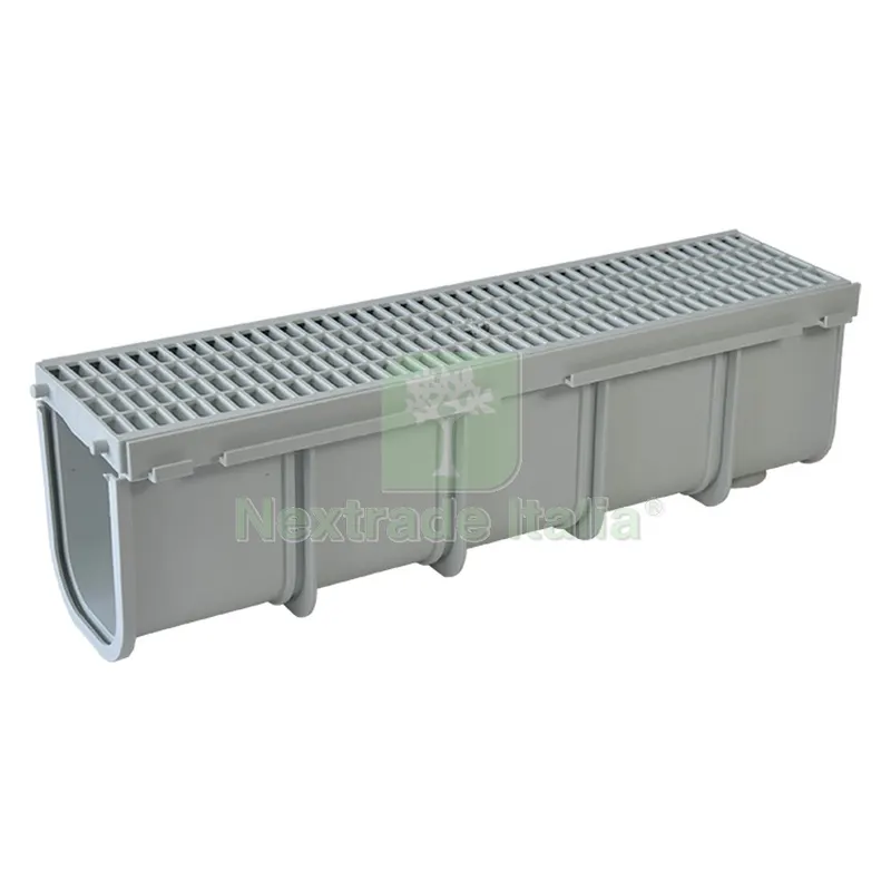 CANALETTA MODULARE CON GRIGLIA cm 13 x 50 x H. 14 — Casalinghi e organizzazione — rif. FERX.1042310NLM