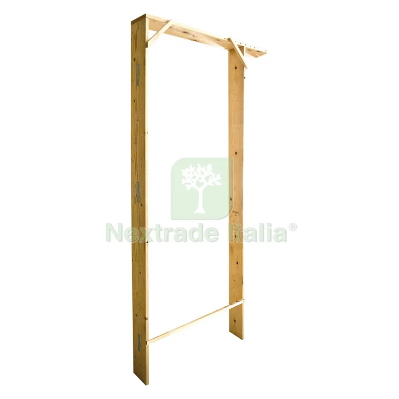 FALSO TELAIO IN LEGNO PER PORTE INTERNE luce netta cm 70/100 x 10,5 x h 215 — Pennelli e rulli — rif. FERX.104030NLM