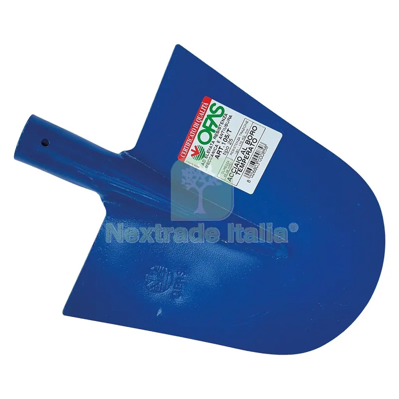 12PZ Badile a Punta Tonda 'professional' N° 2 senza spalla — Attrezzi da giardino — rif. FERX.1010710NLM