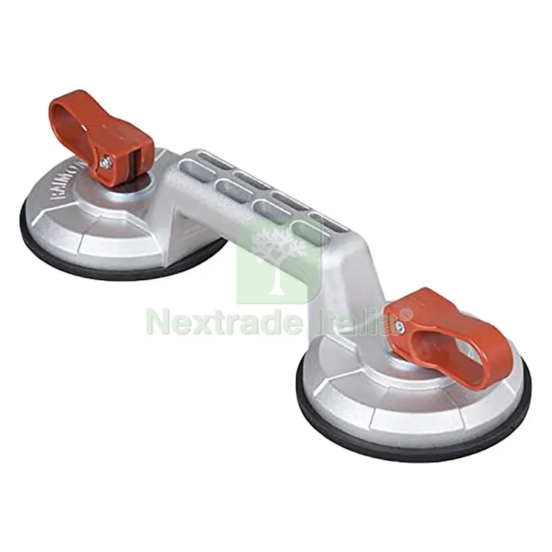 VENTOSA PER PIASTRELLE DOPPIA ''PLUS'' øpatte 112 mm — Tubi e raccordi — rif. FERX.101585NLM