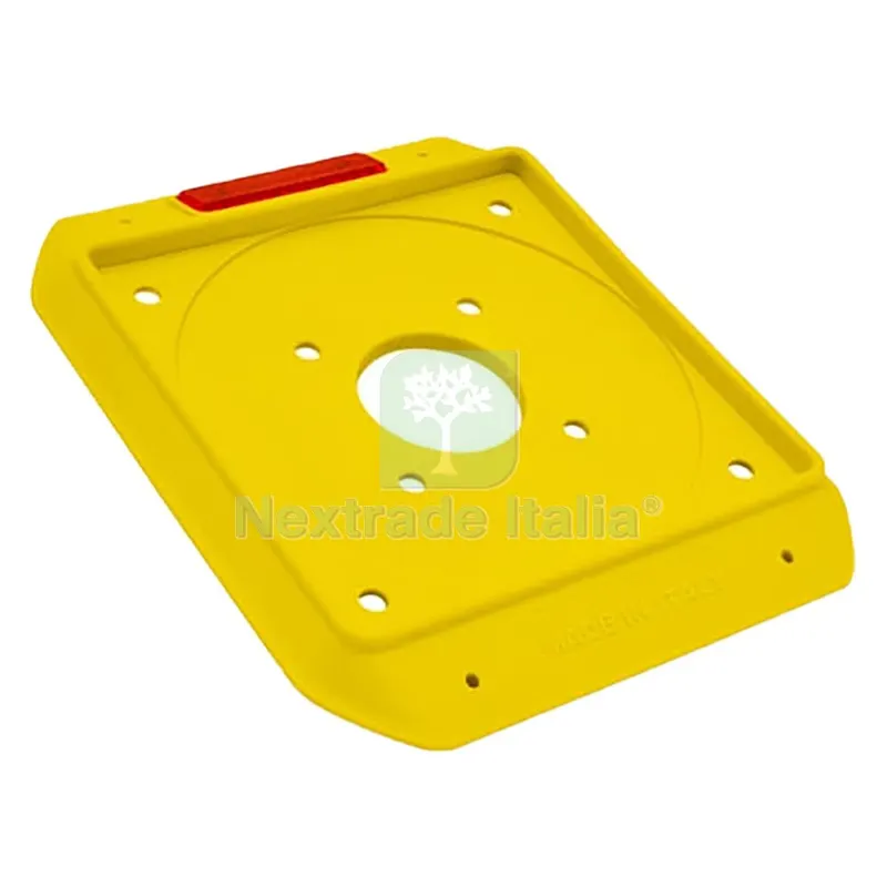 BASETTA INCAVO QUADRO CON CATARIFRANGENTE cm 22,8 x 18 x h.1,9 (esterno) — Reti e recinzioni — rif. FERX.1028900NLM BASETTA INCAVO QUADRO CON CATARIFRANGENTE cm 22,8 x 18 x h.1,9 (esterno) — Reti e recinzioni — rif. FERX.1028900NLM