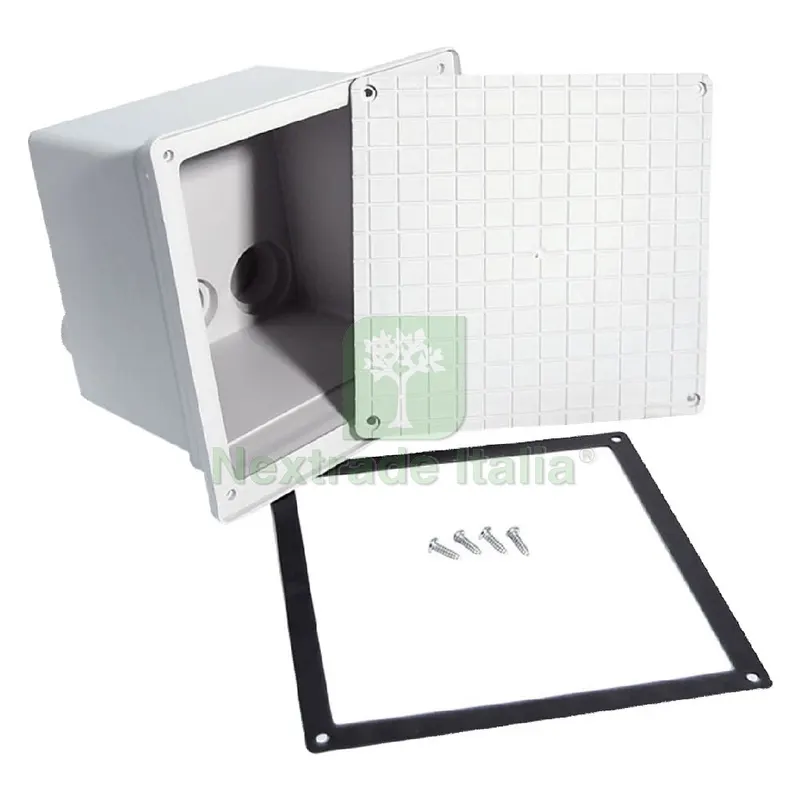 Pozzetto per Cavi Elettrici cm 27,5 x 27,5 - h. 24 — Scarichi e sifoni — rif. FERX.1043750NLM Pozzetto per Cavi Elettrici cm 27,5 x 27,5 - h. 24 — Scarichi e sifoni — rif. FERX.1043750NLM