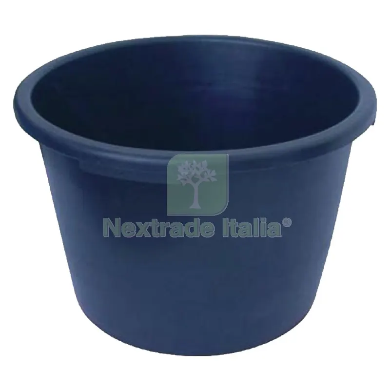 Mastello Tondo per Colla ED Intonaco Lt.45 diametro 50 x h.50 cm — Cemento, malte e collanti edili — rif. FERX.1021960NLM Mastello Tondo per Colla ED Intonaco Lt.45 diametro 50 x h.50 cm — Cemento, malte e collanti edili — rif. FERX.1021960NLM