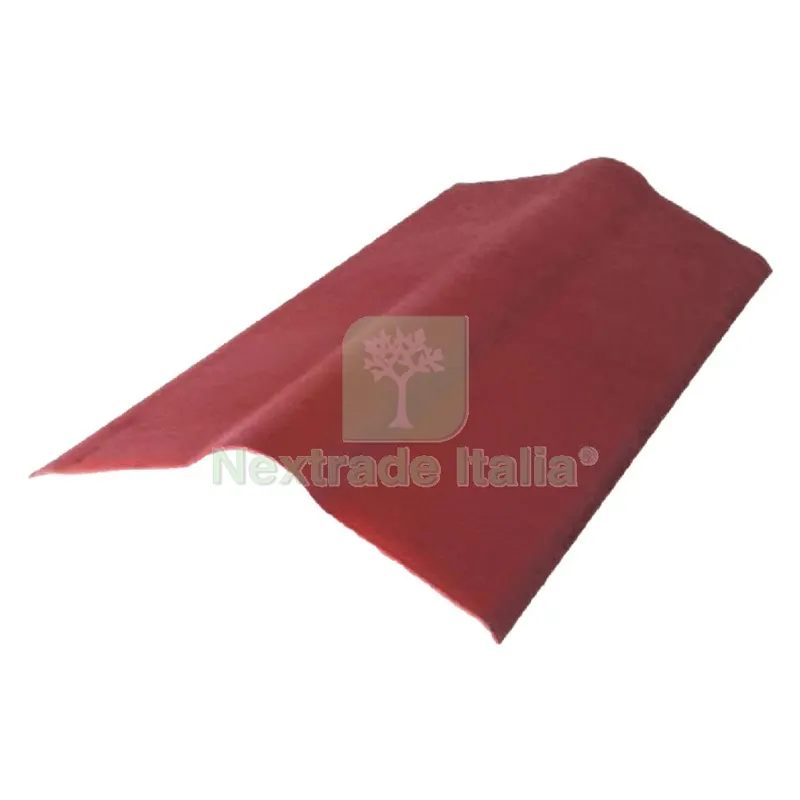 COLMO PER LASTRA 'ONDULINE' cm 100 x 50 - colore rosso — Chiodi e graffe — rif. FERX.1045520NLM