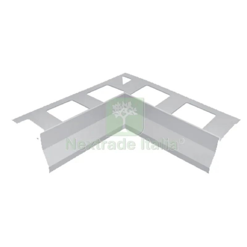 ANGOLARE PER GOCCIOLATOIO BALCONI/TERRAZZE 'NOR' interno — Irrigazione — rif. FERX.1031806NLM ANGOLARE PER GOCCIOLATOIO BALCONI/TERRAZZE 'NOR' interno — Irrigazione — rif. FERX.1031806NLM
