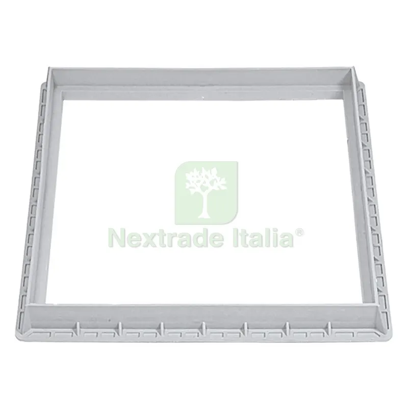TELAIO PER CHIUSINO cm 55 x 55 — Scarichi e sifoni — rif. FERX.1042556NLM TELAIO PER CHIUSINO cm 55 x 55 — Scarichi e sifoni — rif. FERX.1042556NLM