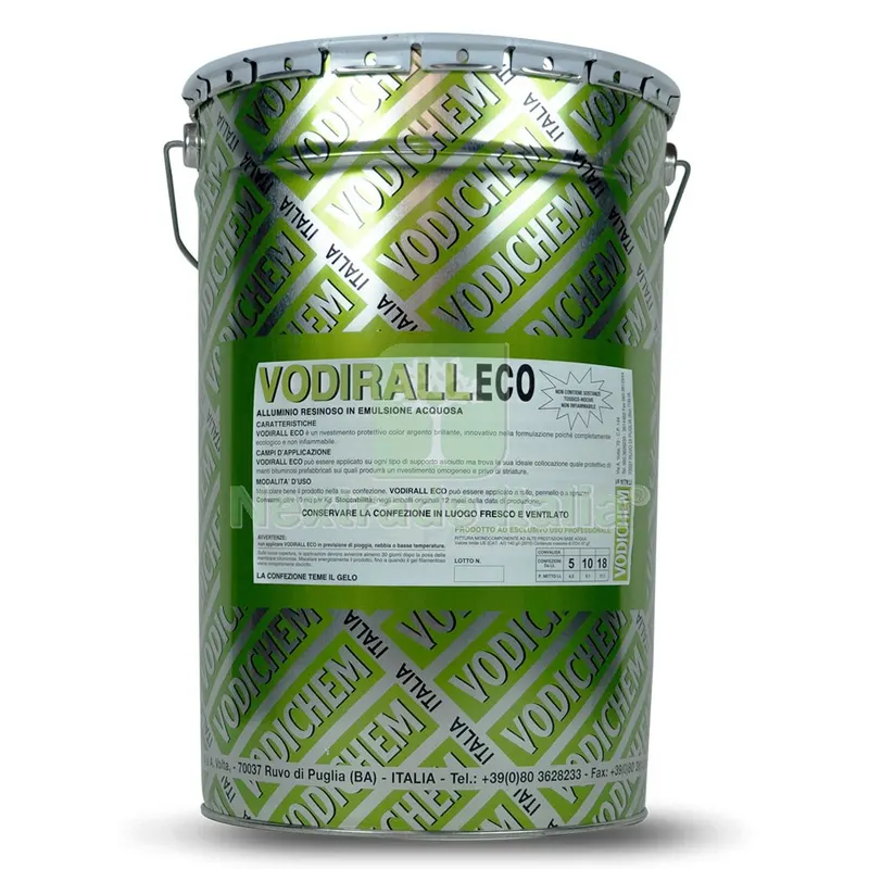 ALLUMINIO RESINOSO 'VODIRALL ECO' lt. 18 — Adesivi e sigillanti — rif. FERX.9040007NLM