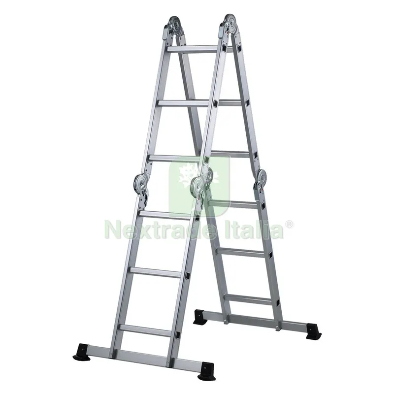 SCALA MULTIPOSIZIONE 'MULTIPROF' 4 elementi x 3 gradini — Scale e ponteggi — rif. FERX.1035180NLM
