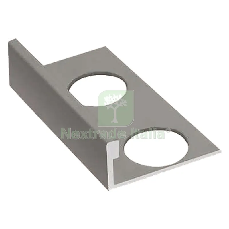 5PZ GIUNTO DI DELIMITAZIONE PER PAVIMENTI H.mm 12 — Tubi e raccordi — rif. FERX.1031224NLM 5PZ GIUNTO DI DELIMITAZIONE PER PAVIMENTI H.mm 12 — Tubi e raccordi — rif. FERX.1031224NLM