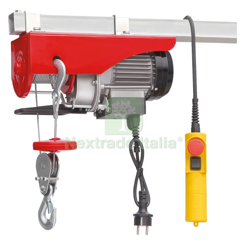 ELETTROCARRUCOLA 'SX200-12' 450 W - portata 100/200 kg — Ferramenta per legno e mobili — rif. FERX.1001370NLM ELETTROCARRUCOLA 'SX200-12' 450 W - portata 100/200 kg — Ferramenta per legno e mobili — rif. FERX.1001370NLM