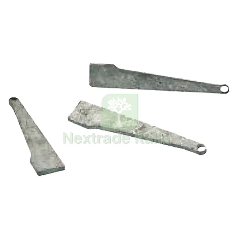 100PZ CUNEO PER DISTANZIATORI cm 10,5 x 3,5 nx1 — Minuteria metallica — rif. FERX.103005NLM 100PZ CUNEO PER DISTANZIATORI cm 10,5 x 3,5 nx1 — Minuteria metallica — rif. FERX.103005NLM