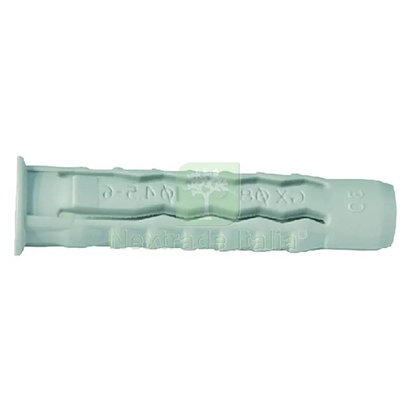 200PZ TASSELLO NYLON 'GL' GL6 6 x 30 — Tasselli e ancoraggi — rif. FERX.440112NLM 200PZ TASSELLO NYLON 'GL' GL6 6 x 30 — Tasselli e ancoraggi — rif. FERX.440112NLM