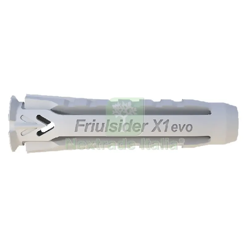 50PZ TASSELLO NYLON 'X1 EVO' mm 10 x 50 — Tasselli e ancoraggi — rif. FERX.4306946NLM