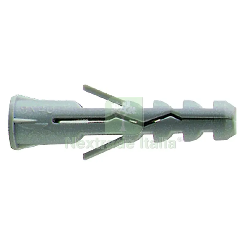 100PZ TASSELLO NYLON 'CB' CB8 8 x 40 — Tasselli e ancoraggi — rif. FERX.440066NLM 100PZ TASSELLO NYLON 'CB' CB8 8 x 40 — Tasselli e ancoraggi — rif. FERX.440066NLM