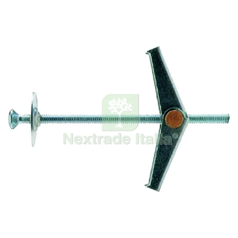50PZ ANCORA ACCIAIO ''DE'' DE1 - ø foro 14 mm - vite M 4 x 80 — Viti — rif. FERX.440682NLM 50PZ ANCORA ACCIAIO ''DE'' DE1 - ø foro 14 mm - vite M 4 x 80 — Viti — rif. FERX.440682NLM