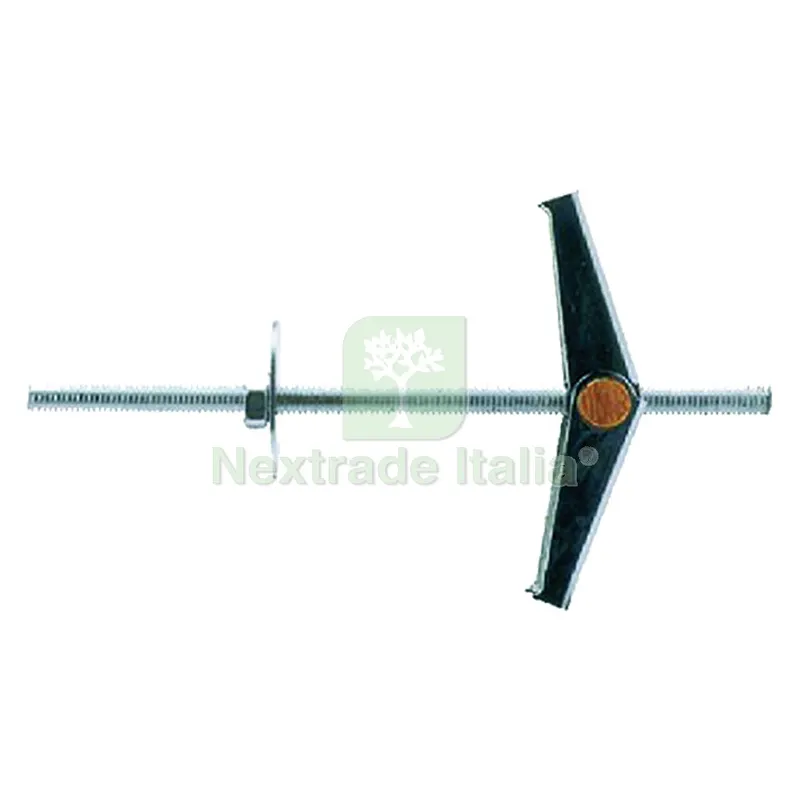 50PZ ANCORA ACCIAIO ''DE'' DE4 - ø foro 14 mm - vite M 4 x 100 — Viti — rif. FERX.440688NLM 50PZ ANCORA ACCIAIO ''DE'' DE4 - ø foro 14 mm - vite M 4 x 100 — Viti — rif. FERX.440688NLM