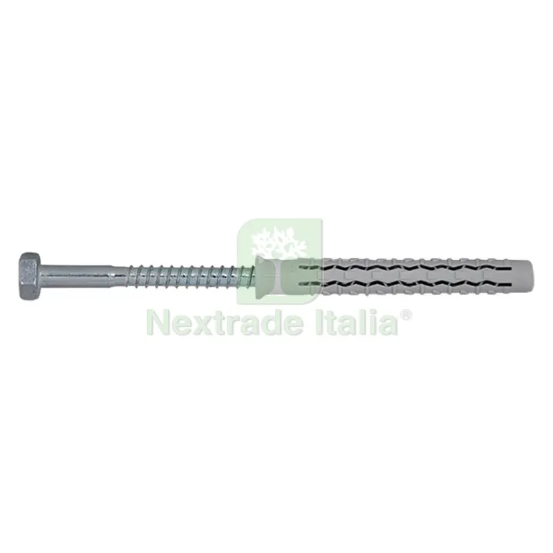 25PZ TASSELLO NYLON Gx L10200VE mm 10 x 200 — Tasselli e ancoraggi — rif. FERX.4409710NLM 25PZ TASSELLO NYLON Gx L10200VE mm 10 x 200 — Tasselli e ancoraggi — rif. FERX.4409710NLM