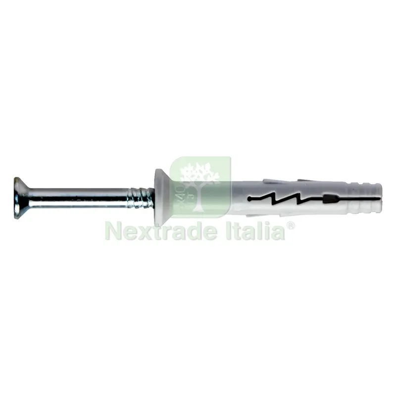 50PZ TASSELLO NYLON 'TURBO JET' TJ8/135SV 8 x 135 - vite 4,8 x 140 — Tasselli e ancoraggi — rif. FERX.440382NLM 50PZ TASSELLO NYLON 'TURBO JET' TJ8/135SV 8 x 135 - vite 4,8 x 140 — Tasselli e ancoraggi — rif. FERX.440382NLM