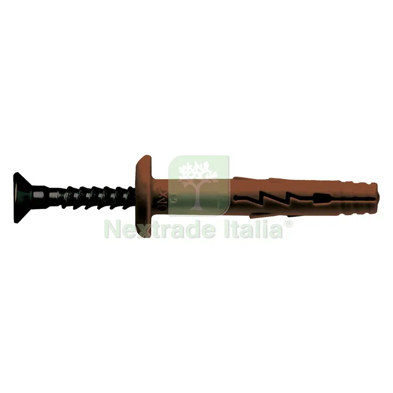100PZ Tassello Nylon 'turbo JET' TJ6-55BM 6 x 55 - vite 3,8 x 60 — Tasselli e ancoraggi — rif. FERX.440320NLM