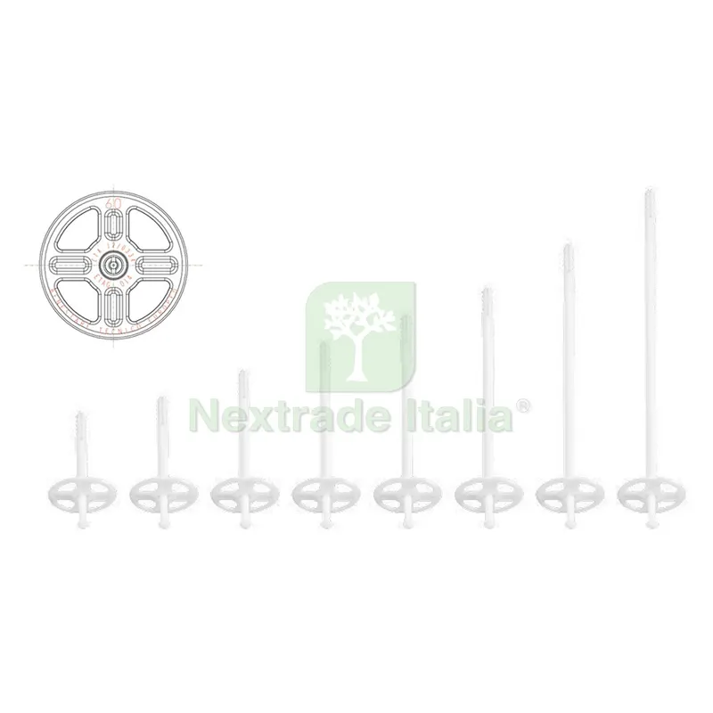 250PZ TASSELLO PER PANNELLI ISOLANTI lunghezza mm 180 — Tasselli e ancoraggi — rif. FERX.4306522NLM 250PZ TASSELLO PER PANNELLI ISOLANTI lunghezza mm 180 — Tasselli e ancoraggi — rif. FERX.4306522NLM