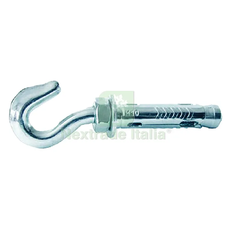 50PZ Tassello Ancorante Acciaio 'NTR/G' NTR6/G 10 x 45 - gancio 6 x 55 — Tasselli e ancoraggi — rif. FERX.440514NLM 50PZ Tassello Ancorante Acciaio 'NTR/G' NTR6/G 10 x 45 - gancio 6 x 55 — Tasselli e ancoraggi — rif. FERX.440514NLM