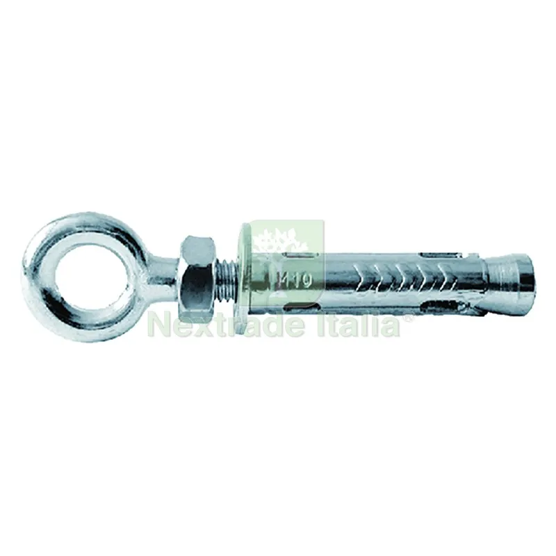 25PZ Tassello Ancorante Acciaio 'NTR/C' NTR8/C 12 x 52 - occhiolo M 8 x 65 — Tasselli e ancoraggi — rif. FERX.440528NLM
