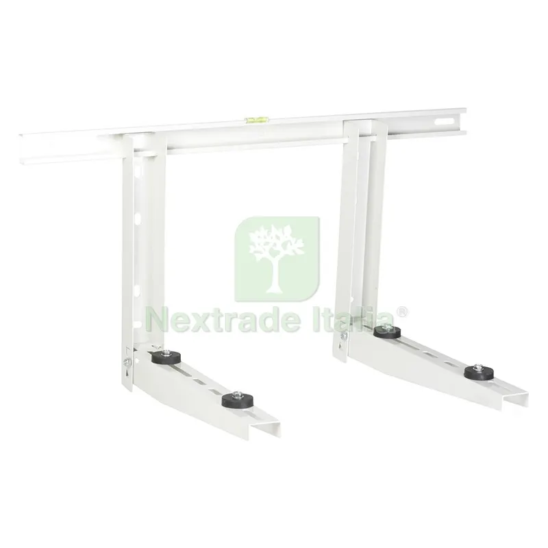 Staffe per Condizionatori con Traversa a 'C' cm.48 x 40 x 80 -15/10 port.110 kg — Ferramenta per legno e mobili — rif. FERX.4315660NLM