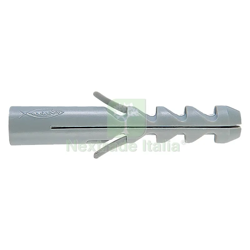 100PZ TASSELLO NYLON ''S'' ø 6 x 30 — Tasselli e ancoraggi — rif. FERX.4600004NLM