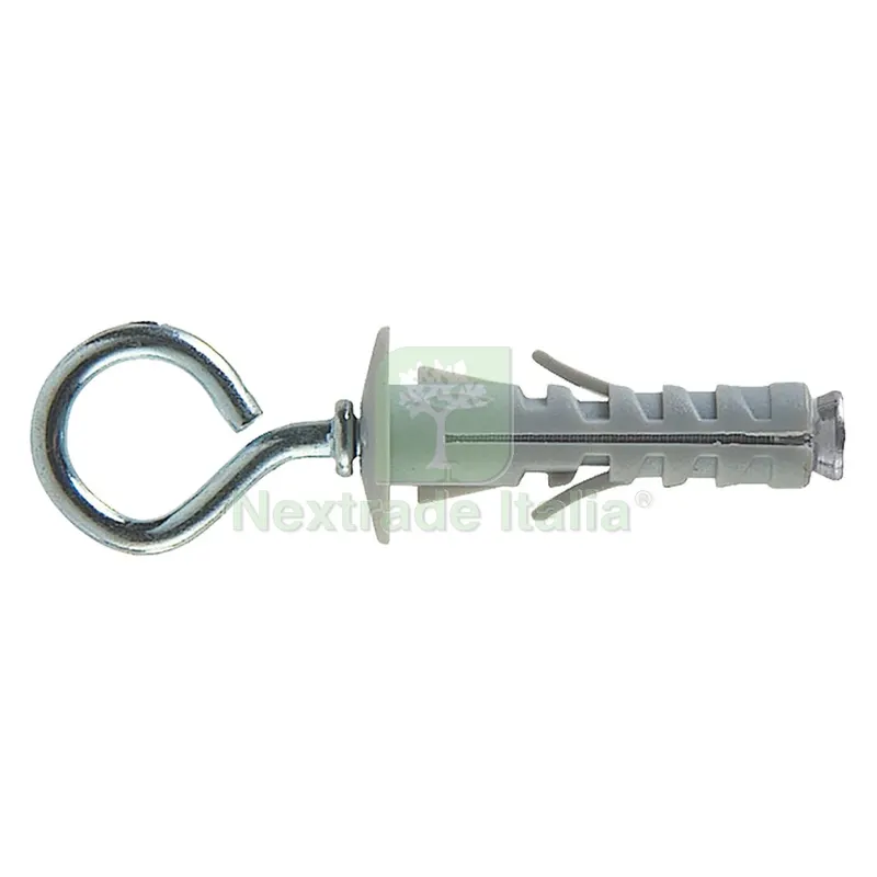 50PZ TASSELLO CON OCCHIOLO CHIUSO SB 12/3 ø 12 x 45 mm — Tasselli e ancoraggi — rif. FERX.4600232NLM 50PZ TASSELLO CON OCCHIOLO CHIUSO SB 12/3 ø 12 x 45 mm — Tasselli e ancoraggi — rif. FERX.4600232NLM