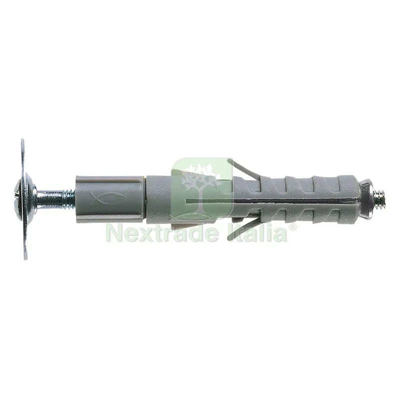 100PZ TASSELLO PROLUNGATO CON VITE SB 9/L4 ø 9 x 52 mm — Tasselli e ancoraggi — rif. FERX.4600280NLM