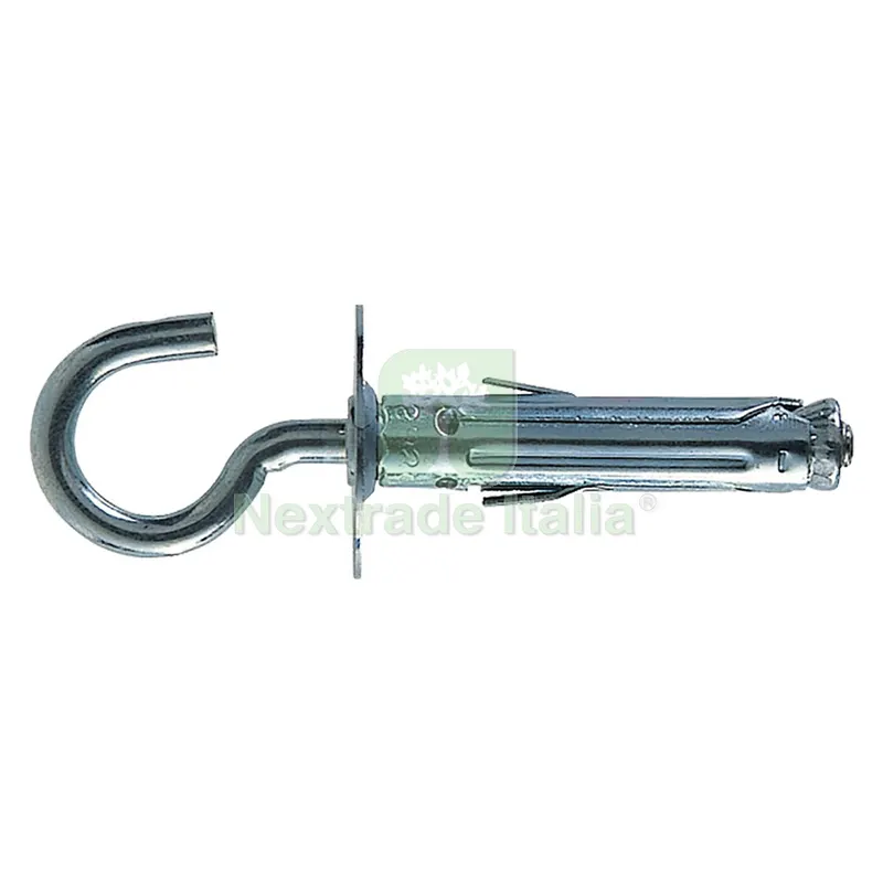 50PZ Tassello Acciaio con Occhiolo Aperto SBS 9/1 ø 9 x 45 mm — Tasselli e ancoraggi — rif. FERX.4610300NLM