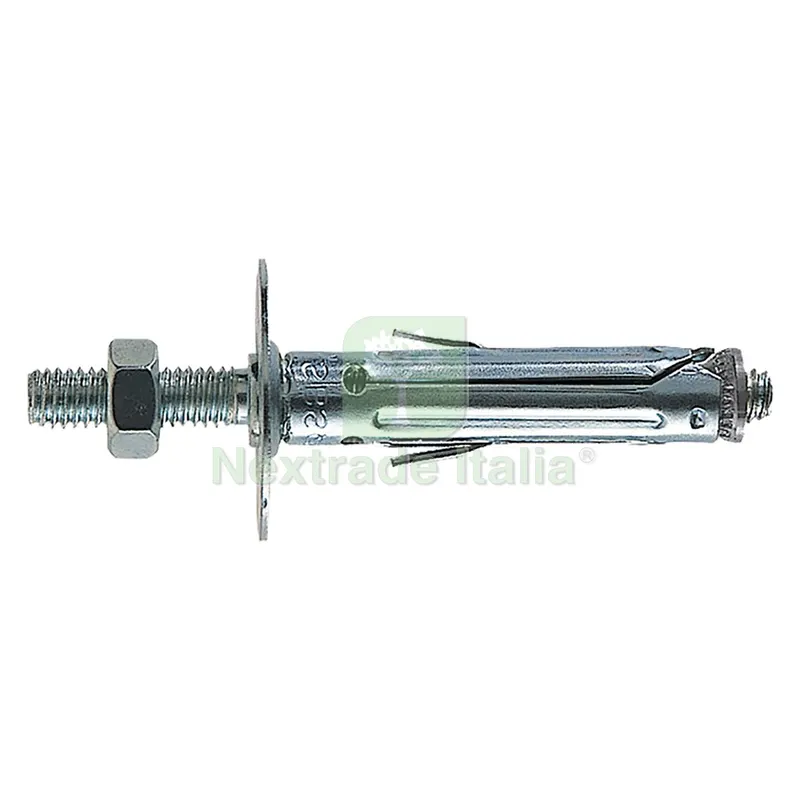 50PZ TASSELLO ACCIAIO CON DOPPIA VITE SBS 9/5 M6 ø 9 x 45 mm — Tasselli e ancoraggi — rif. FERX.4610322NLM 50PZ TASSELLO ACCIAIO CON DOPPIA VITE SBS 9/5 M6 ø 9 x 45 mm — Tasselli e ancoraggi — rif. FERX.4610322NLM