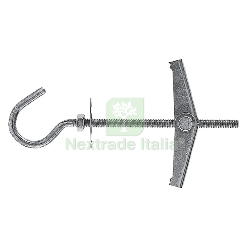 25PZ ANCORA A SOFFITTO ACCIAIO OCCHIOLO APERTO KDH4 M4 x 70 mm — Minuteria metallica — rif. FERX.4610344NLM