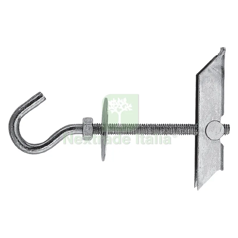 20PZ ANCORA A SOFFITTO ACCIAIO CON OCCHIOLO APERTO KDH6 M6 x 100 mm — Minuteria metallica — rif. FERX.4610356NLM 20PZ ANCORA A SOFFITTO ACCIAIO CON OCCHIOLO APERTO KDH6 M6 x 100 mm — Minuteria metallica — rif. FERX.4610356NLM