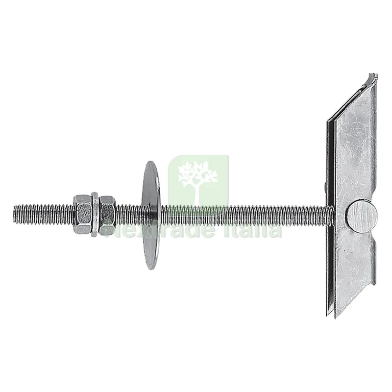 20PZ Ancora a Soffitto Acciaio con Barra e Doppio Dado KD 8 M8 x 100 mm — Bulloni, dadi e rondelle — rif. FERX.4610364NLM 20PZ Ancora a Soffitto Acciaio con Barra e Doppio Dado KD 8 M8 x 100 mm — Bulloni, dadi e rondelle — rif. FERX.4610364NLM