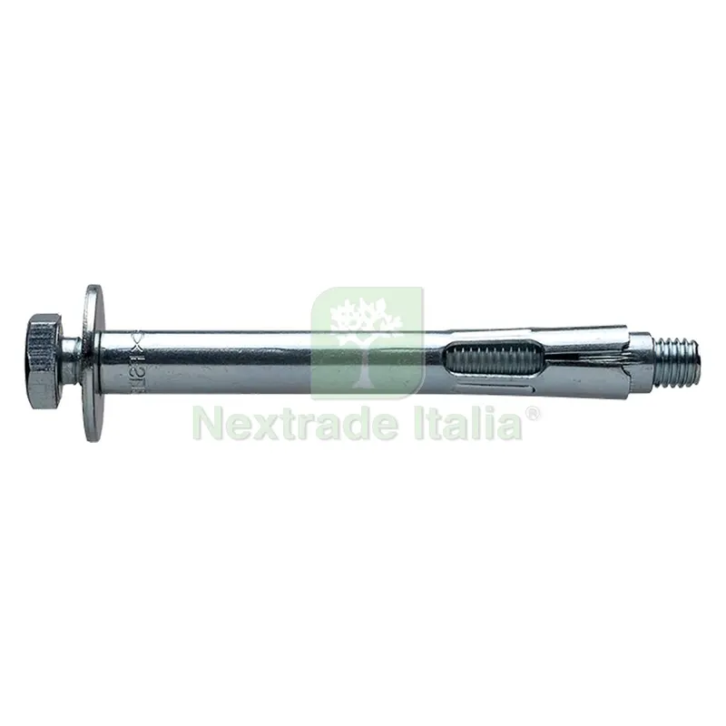 20PZ TASSELLO PASSANTE ACCIAIO CON VITE 'FSL' FSL12X120/50S 8.8 GS 12 x 120 mm — Tasselli e ancoraggi — rif. FERX.4610686NLM