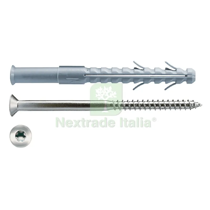 50PZ Tassello Nylon 'later Cornice' C10A 80 Luvt 10 x 80 - vite Torx T40 7 x 85 — Tasselli e ancoraggi — rif. FERX.4411760NLM 50PZ Tassello Nylon 'later Cornice' C10A 80 Luvt 10 x 80 - vite Torx T40 7 x 85 — Tasselli e ancoraggi — rif. FERX.4411760NLM