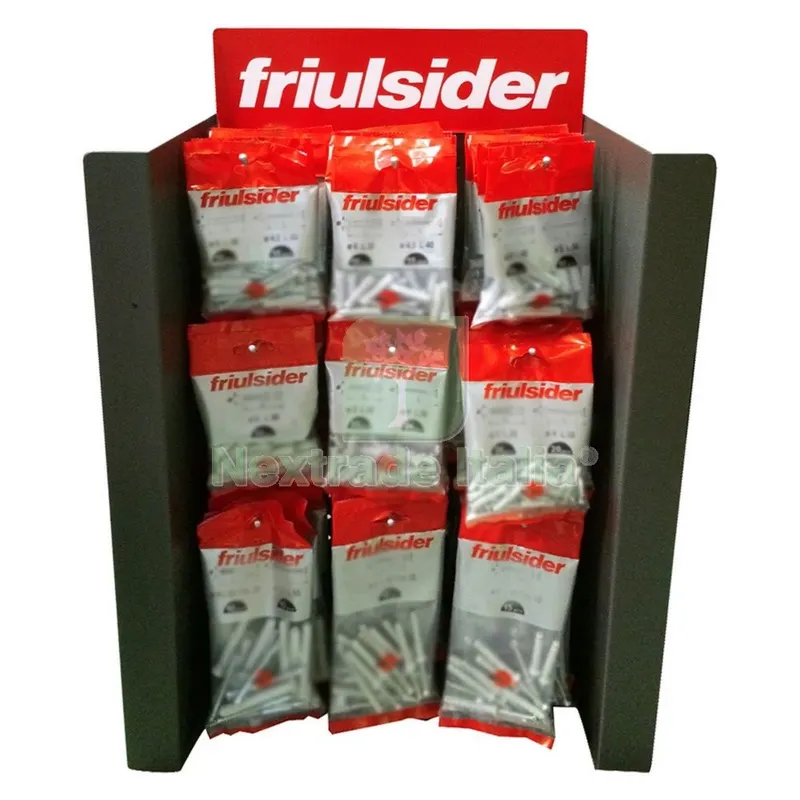Espositore per Rivetti a Strappo cm. 39 x 18 x h.62 — Punte, frese e dischi — rif. FERX.403301NLM