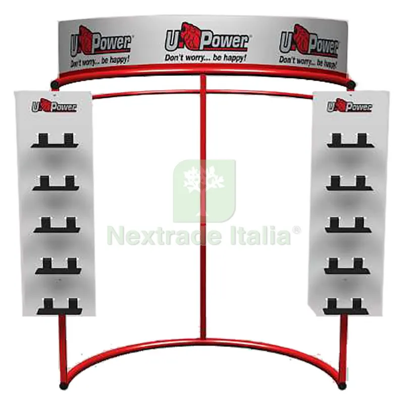 Espositore per Abbigliamento/Calzature 'U-IRON' fornito vuoto - cm 116x75xh.160 — Articoli per ufficio — rif. FERX.1068770NLM