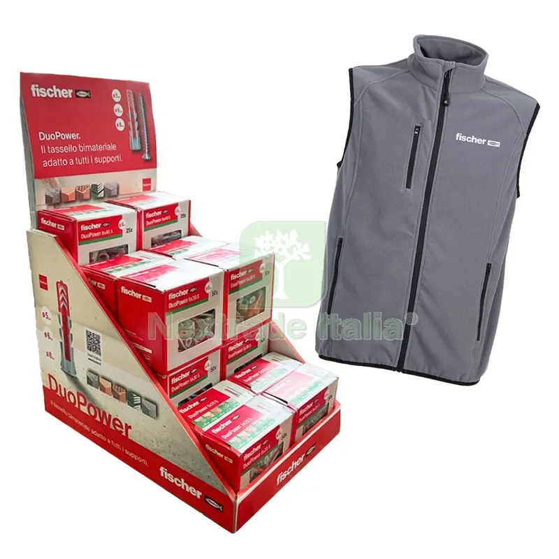 Espositore Tasselli Nylon con Vite 'DUO Power' totale 700 pezzi — Articoli per ufficio — rif. FERX.4600401NLM Espositore Tasselli Nylon con Vite 'DUO Power' totale 700 pezzi — Articoli per ufficio — rif. FERX.4600401NLM